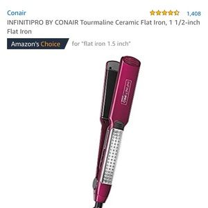 INFINITIPRO by Conair Tourmaline Ceramic Flatiron